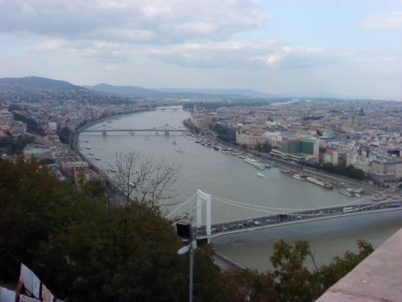 Le Danube du haut  de la Citadelle