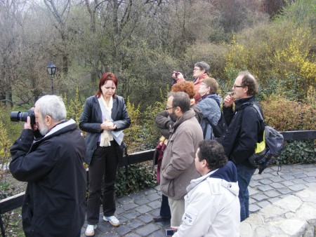 Avec un groupe francophone